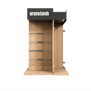 4 Köşeli Ürün Teşhir Standı