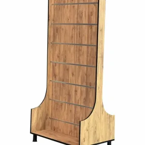 ahşap stand raflı askı kanallı üretim